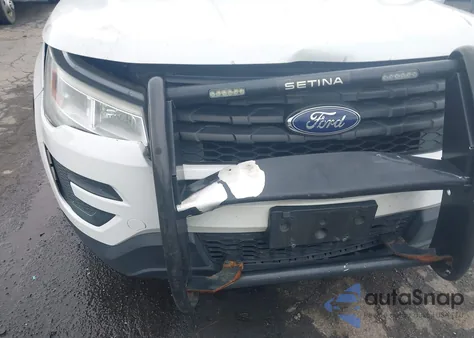 2016 Ford Police Interceptor from USA, damaged, VIN 1FM5K8AR4GGC73421